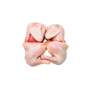 POLLO FRESCO CON PIEL Y MENUDENCIA TROZADO EN 4 PIEZAS