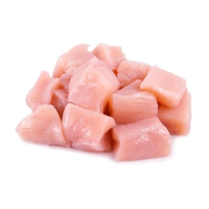 FILETE DE PECHUGA FRESCA CORTADA EN CUBOS